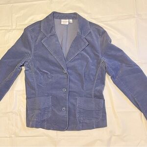 Sonoma Sky Blue Corduroy Blazer